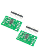 2PCS HX711 Weighing Pressure Sensor Dual-Channel 24 Bit Precision A/D Module