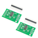 2PCS HX711 Weighing Pressure Sensor Dual-Channel 24 Bit Precision A/D Module