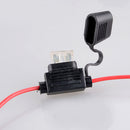 1x Car Add-a-circuit Fuse TAP Adapter Standard APM Auto Blade Fuse Holder Hot