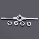20pcs Metric Taps and Dies Set Screw Thread Tap Wrench Die Wrench Hand