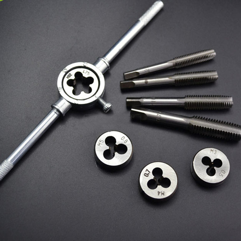 20 pcs Metric Hand Tap Set Screw Thread Plugs Reamer Taps Dies Wrench Tool Hot