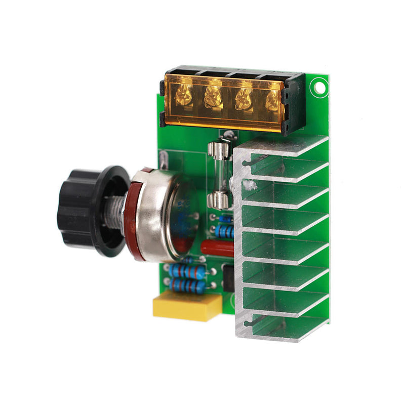 1 x Regulator Speed Electric Motor/Temp Control Dimmer 4000W Thermostat New