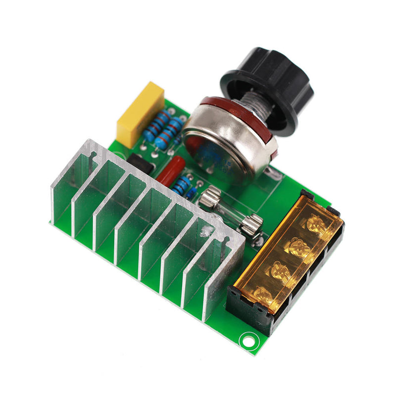 1 x Regulator Speed Electric Motor/Temp Control Dimmer 4000W Thermostat New