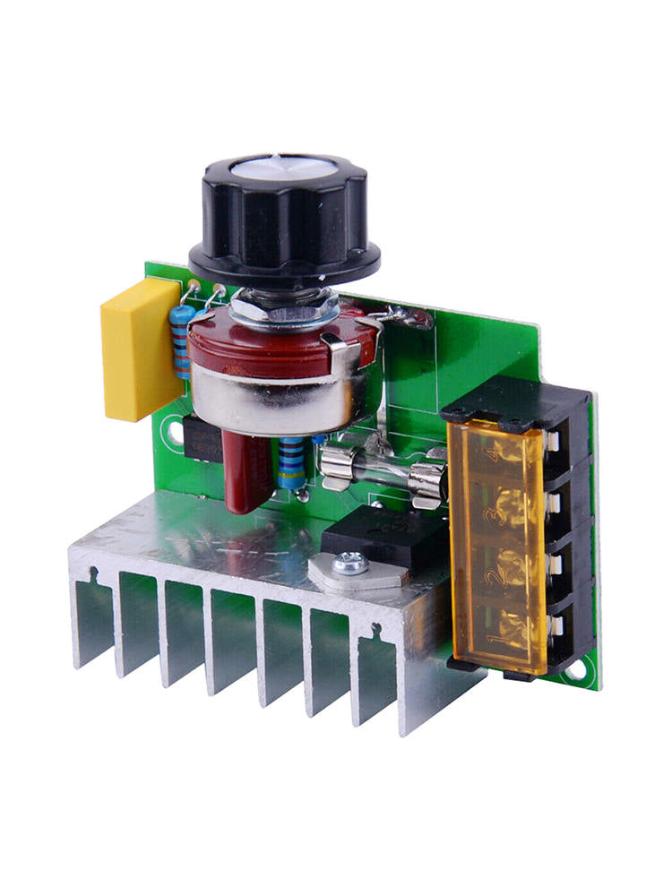 1 x Regulator Speed Electric Motor/Temp Control Dimmer 4000W Thermostat New