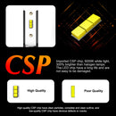 2pcs Car 9006 Combo LED Headlight 6000K High Low Beam Bulb kit Durable