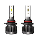 2pcs Car 9006 Combo LED Headlight 6000K High Low Beam Bulb kit Durable