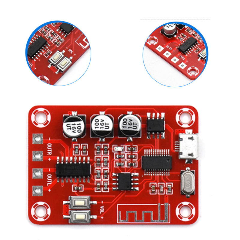 1* XH-A251 Bluetooth Power Amplifier Module DC5V Module Decoder