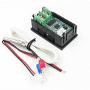 DC 12V Dual LED Digital Display Thermometer Meter K-type Thermocouple Tester