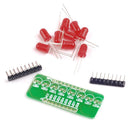 5 pcs Channel 5mm Red LED Module Light Emitting Diode MCU Expansion Module Best