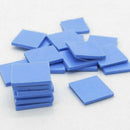 10mmx10mmx0.5mm PC GPU/CPU Cooler Heatsink Thermal Conductive Silicone Pad Mat