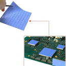 10mmx10mmx0.5mm PC GPU/CPU Cooler Heatsink Thermal Conductive Silicone Pad Mat