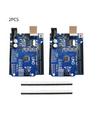 R3 ATmega328P CH340G Development Board For Arduino + USB Cable fg bf