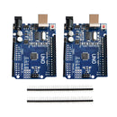 2PCS  R3 ATmega328P CH340G Development Board For Arduino USB jk op
