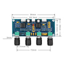 1pc XH-A901 Power Amplifier Sound Board DC12-24V Amplifier Board Blue