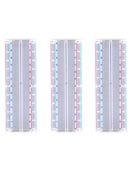 3pcs MB-102 830 Tie Point Prototype PCB Solderless Breadboards Protoboards