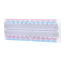 3pcs MB-102 830 Tie Point Prototype PCB Solderless Breadboards Protoboards