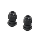 10Pcs PG7 IP68 Waterproof Connector Gland Black for 3-6.5mm Diameter Cable