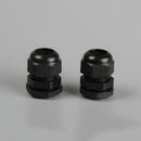 10Pcs PG7 IP68 Waterproof Connector Gland Black for 3-6.5mm Diameter Cable