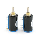 2 Pieces New WXD3-13-2W 10K ohm Rotary Multiturn Wirewound Potentiometer