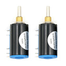 2 Pieces New WXD3-13-2W 10K ohm Rotary Multiturn Wirewound Potentiometer