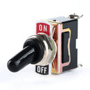 Heavy Duty 20A 125V SPST 2 Terminal ON/OFF Toggle Switch Waterproof Cap