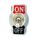 Heavy Duty 20A 125V SPST 2 Terminal ON/OFF Toggle Switch Waterproof Cap