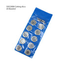 12PCS Diamond Cutting Wheel Saw Blades Cut Off Discs Tool Rotary Set For 22mm