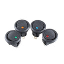20x 4 color LED Light 12V Car Auto Boat Round Rocker ON/OFF TOGGLE SPST SWITCH
