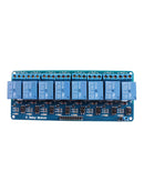 8 Channel 5V Relay Shield Module Board for Arduino Raspberry Pi w/ Red indicator