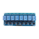 8 Channel 5V Relay Shield Module Board for Arduino Raspberry Pi w/ Red indicator
