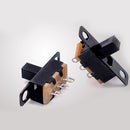 100x 3 Terminals Lever Type Toggle Slide Switch For Swatter Flashlight Hot