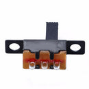 100x 3 Terminals Lever Type Toggle Slide Switch For Swatter Flashlight Hot