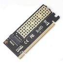 New M.2 NVMe SSD NGFF TO PCIE 3.0 X16 Adapter M Key Interface Card Full Speed