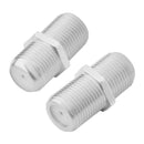5pcs F Type Coupler Adapter Connector Female F/F for RG6 Coax Coaxial Cable TV