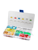 120pcs 12V Standard Blade Car Fuses Fuse 5A~30A Assorted Set + 1pc Puller Kit