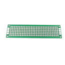 15pcs 2x8cm Double Side Protoboard Circuit Tinned Universal Prototype PCB Board