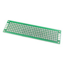 15pcs 2x8cm Double Side Protoboard Circuit Tinned Universal Prototype PCB Board