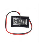 1x Waterproof 0.40" LED Digital Display Voltage Voltmeter Panel Meter Hot