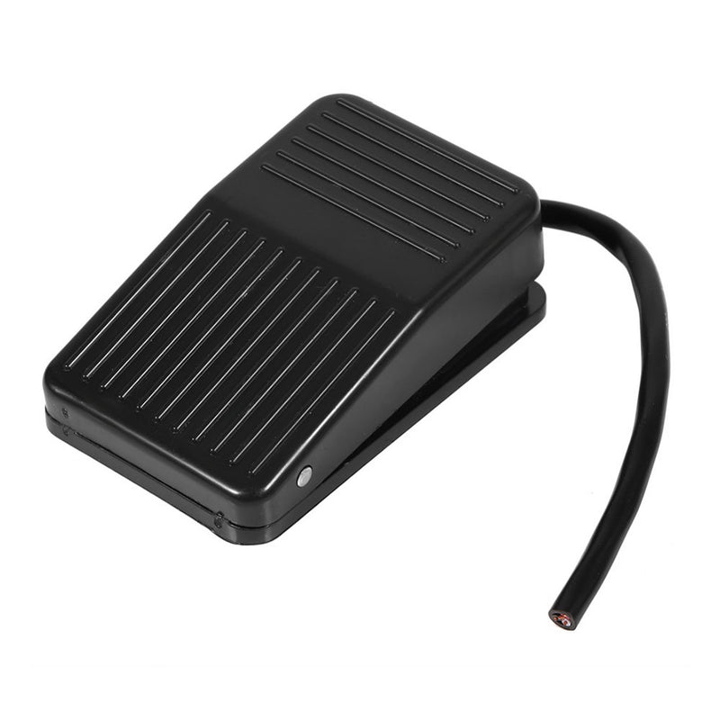 1 x AC 220V Heavy Duty Metal Momentary Electric Power Antislip Foot Pedal Switch