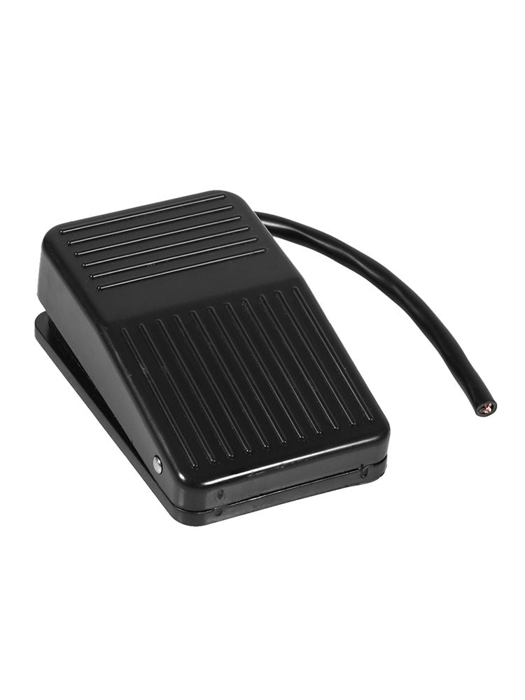1 x AC 220V Heavy Duty Metal Momentary Electric Power Antislip Foot Pedal Switch