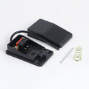 1 x AC 220V Heavy Duty Metal Momentary Electric Power Antislip Foot Pedal Switch