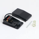 AC220V 1NO 1NC SPDT Non-slip Plastic Momentary Electric Power Foot Pedal zx v
