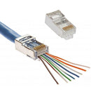100PCS EZ RJ45 Shielded CAT6 Connector End Ethernet Modular Plugs