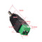 4pcs Electronic Speaker Wire Cable to Audio Male RCA Connector Adapter Plug New