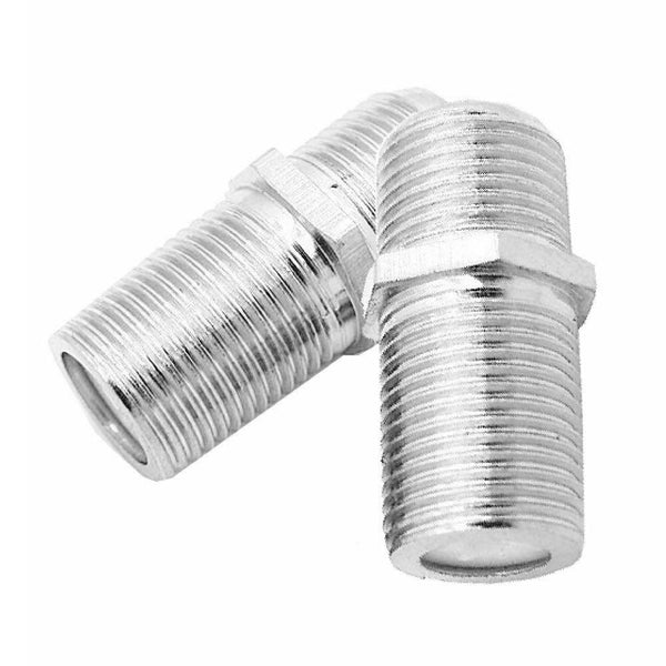 10X F Type Coax Coaxial Cable Coupler Female to Female Jack Adapter Connector