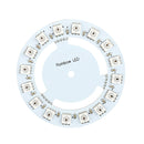 WS2812 5050 RGB Full Color Round Rainbow LED Driver Module Board 5V 16-Bit