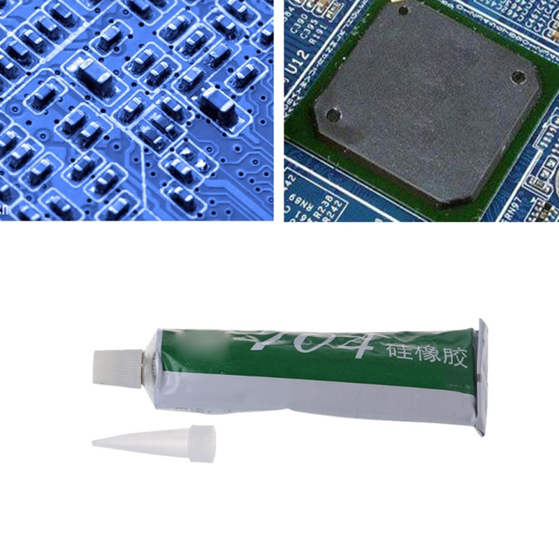 1 x High Temperature 704 Electronic Devices Silicone Rubber Adhesive Sealant New
