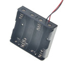 1pc For 4X Series AA Batteries 6VAA Battery Box With Lead Durable Nice