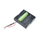 Black ABS Battery Holder Storage Box Case for AA Li-ion 18650 6V with Pin