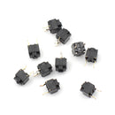 10*Brand New Panasonic Square Micro Switch for Mouse Black Button Trendy Nice